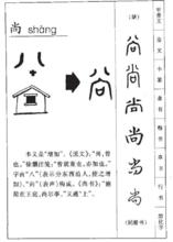 尚[漢語漢字]