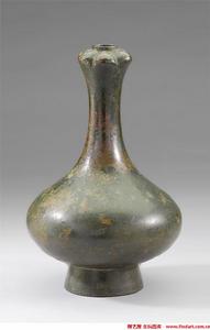 漢蒜頭口素瓶 漢蒜頭口素瓶