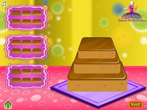 線上玩結婚蛋糕裝飾小遊戲
