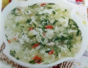 銀耳菠菜塔 銀耳菠菜塔