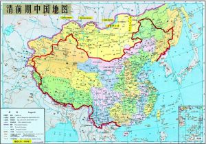 清朝疆域圖