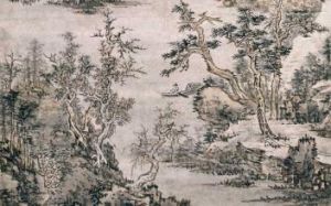 清髡殘仙源圖 清髡殘仙源圖