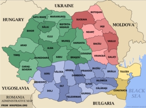 羅馬尼亞行政區劃