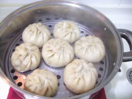 蕎麥鮮肉玉米包子 蕎麥鮮肉玉米包子