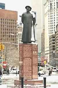 紐約林則徐銅像