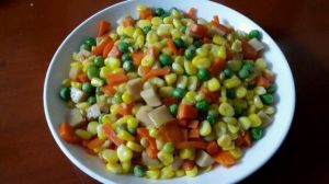 家常菜玉米青豆火腿 家常菜玉米青豆火腿