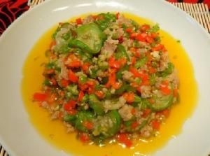 雙椒絲瓜 雙椒絲瓜