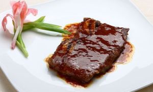 黑胡椒蒜蓉煎牛扒 黑胡椒蒜蓉煎牛扒