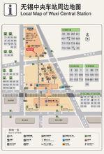 無錫中央汽車站周邊地圖概況