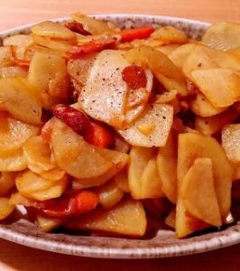 麻醬茄子土豆片 麻醬茄子土豆片