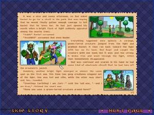 《紅髮少年冒險記》遊戲截圖