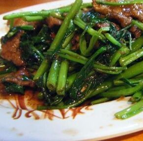 乳醬雞絲通菜 乳醬雞絲通菜