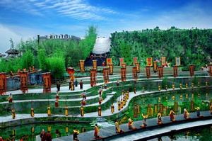 大型山水實景演出新版《道解都江堰》