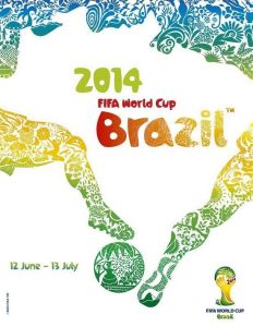 2014年巴西世界盃海報