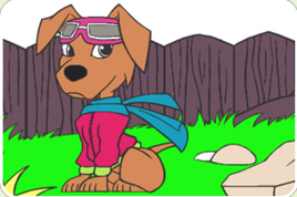 給小狗著色 給小狗著色