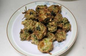 炸香菜丸子 炸香菜丸子