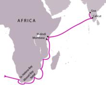 瓦斯科·伽馬路線