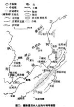 曹操築枋頭堰改淇水人白溝示意圖
