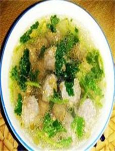 汆湯羊肉丸 汆湯羊肉丸