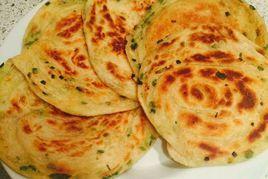 發麵蔥花餅 發麵蔥花餅