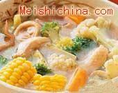 菜花雞肉鍋 菜花雞肉鍋