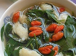 枸杞雞肉魚片豆腐湯 枸杞雞肉魚片豆腐湯