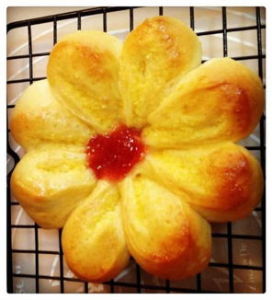 花型椰蓉麵包 花型椰蓉麵包