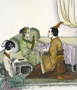 親嘗湯藥 親嘗湯藥