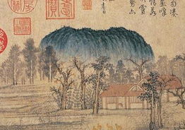 鵲華秋色圖卷 鵲華秋色圖卷