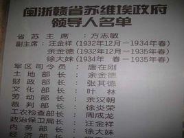 閩浙贛革命根據地 閩浙贛革命根據地