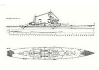 獅級戰列艦線圖