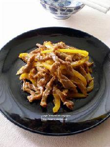 炒牛肉絲 炒牛肉絲