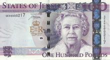 澤西島2012年女王鑽禧紀念鈔