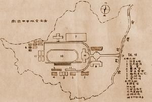 最早的校園平面圖