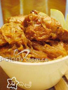 咖喱冬粉雞煲 咖喱冬粉雞煲