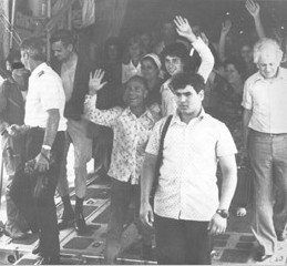 被營救出的人質