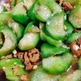 絲瓜肉絲 絲瓜肉絲