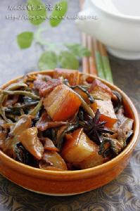 乾菜燒五花肉 乾菜燒五花肉