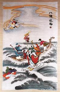 廬山竹絲畫簾 廬山竹絲畫簾