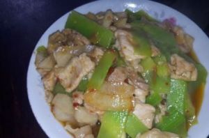 滑肉片萵筍 滑肉片萵筍