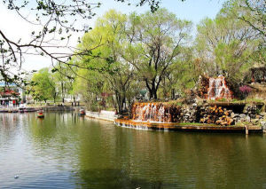 佳木斯杏林湖公園