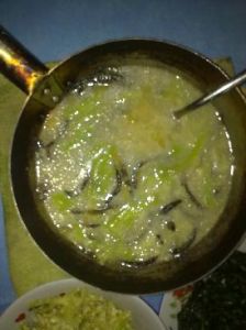 絲瓜煮泥鰍 絲瓜煮泥鰍