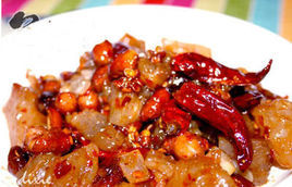 宮爆香炒牛筋 宮爆香炒牛筋