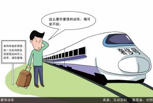 奢侈的動車用的是納稅人的錢