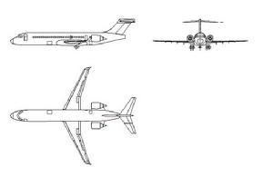 （圖）ARJ21-900三面圖