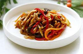 黑木耳炒三絲 黑木耳炒三絲