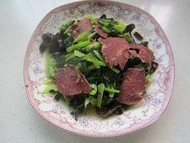 牛肉青菜 牛肉青菜