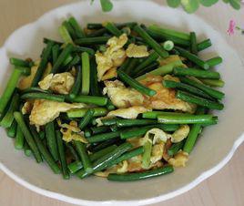 蒜薹炒雞蛋 蒜薹炒雞蛋