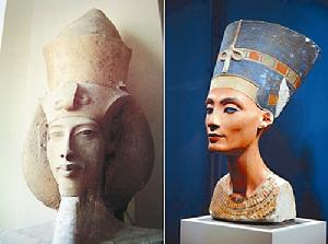 法老阿肯那頓頭像