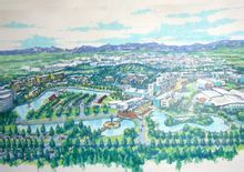 北京匯佳職業學院鳥瞰圖